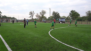 СП ПГНК помогла построить мини-футбольное поле в Нехворощанской ОТГ