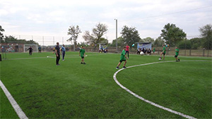 JV PPC participated in construction of a mini-football field in the Nehvroshcha local community